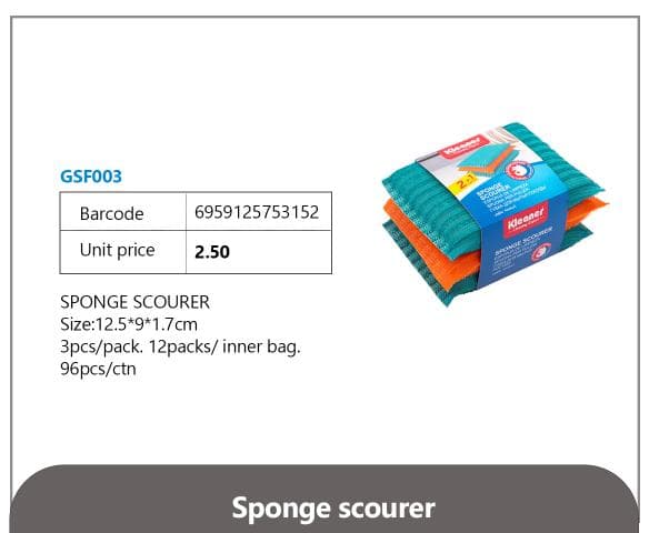 Sponge Scourer
