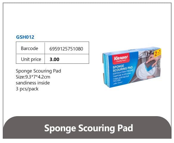 Sponge Scouring Pad