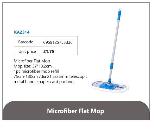 Microfiber Flat Mop